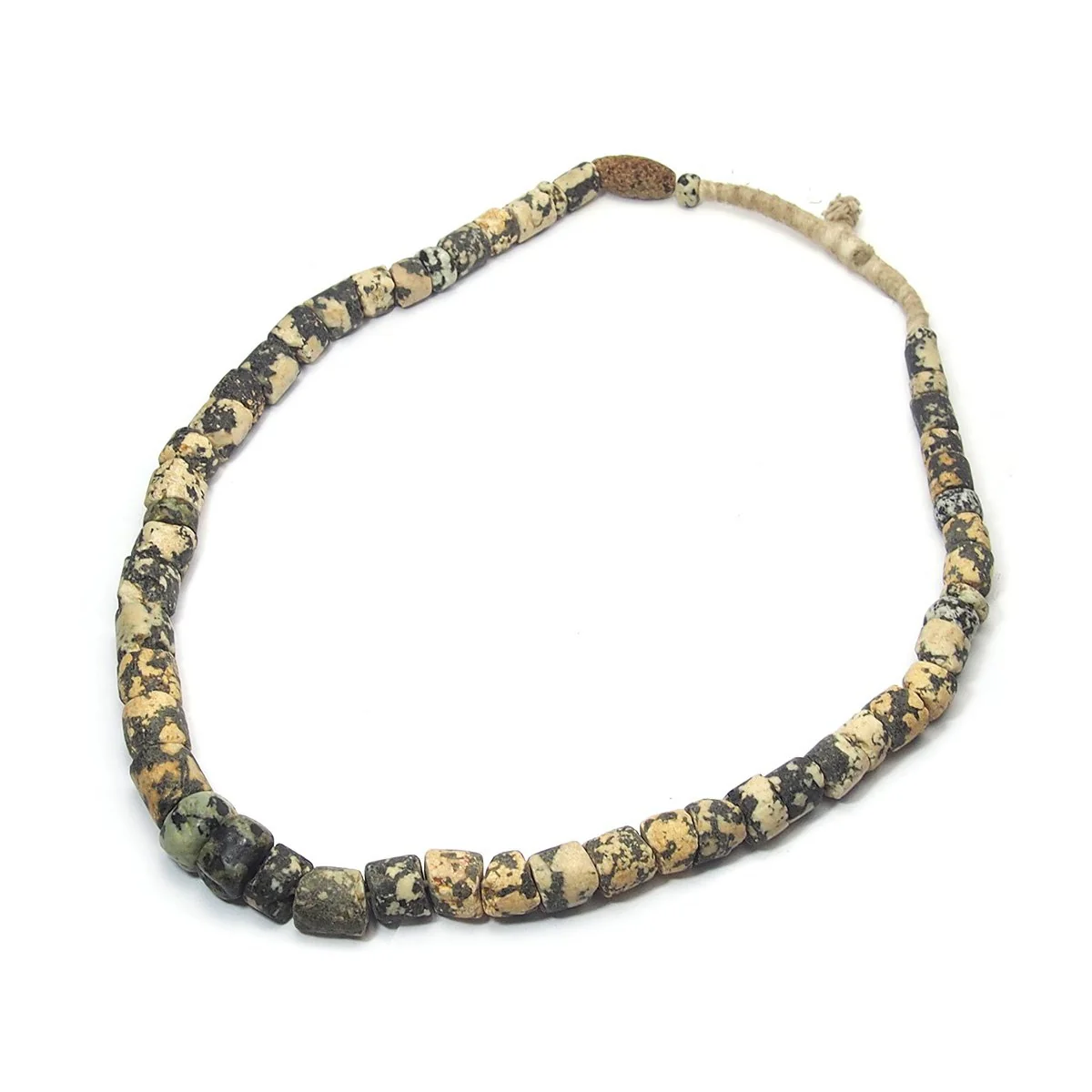Baoule Marble Stone Disc Beads / Necklace - Image 4