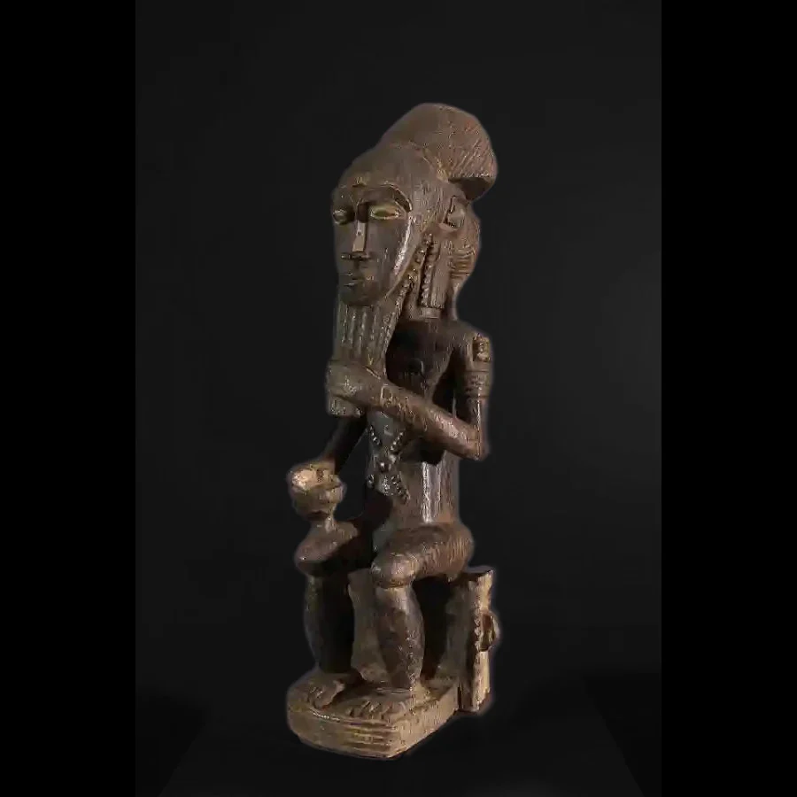 Baule Waka Sona Male Figure, Côte d'Ivoire #37 - Image 3