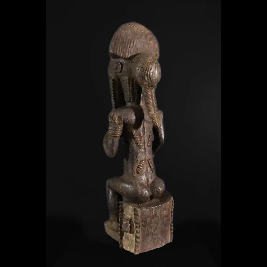 Baule Waka Sona Male Figure, Côte d'Ivoire #37 - Image 6