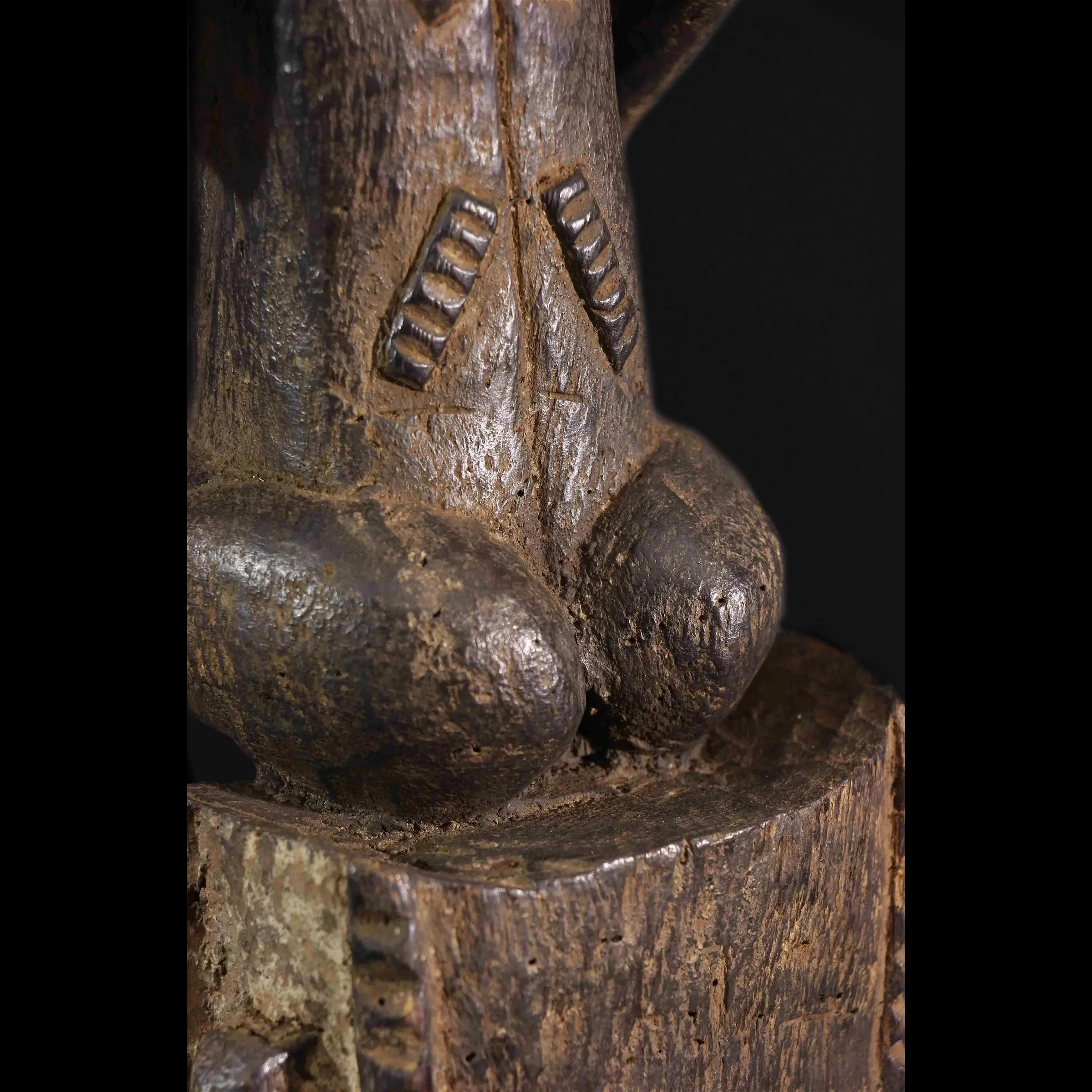 Baule Waka Sona Male Figure, Côte d'Ivoire #37 - Image 7