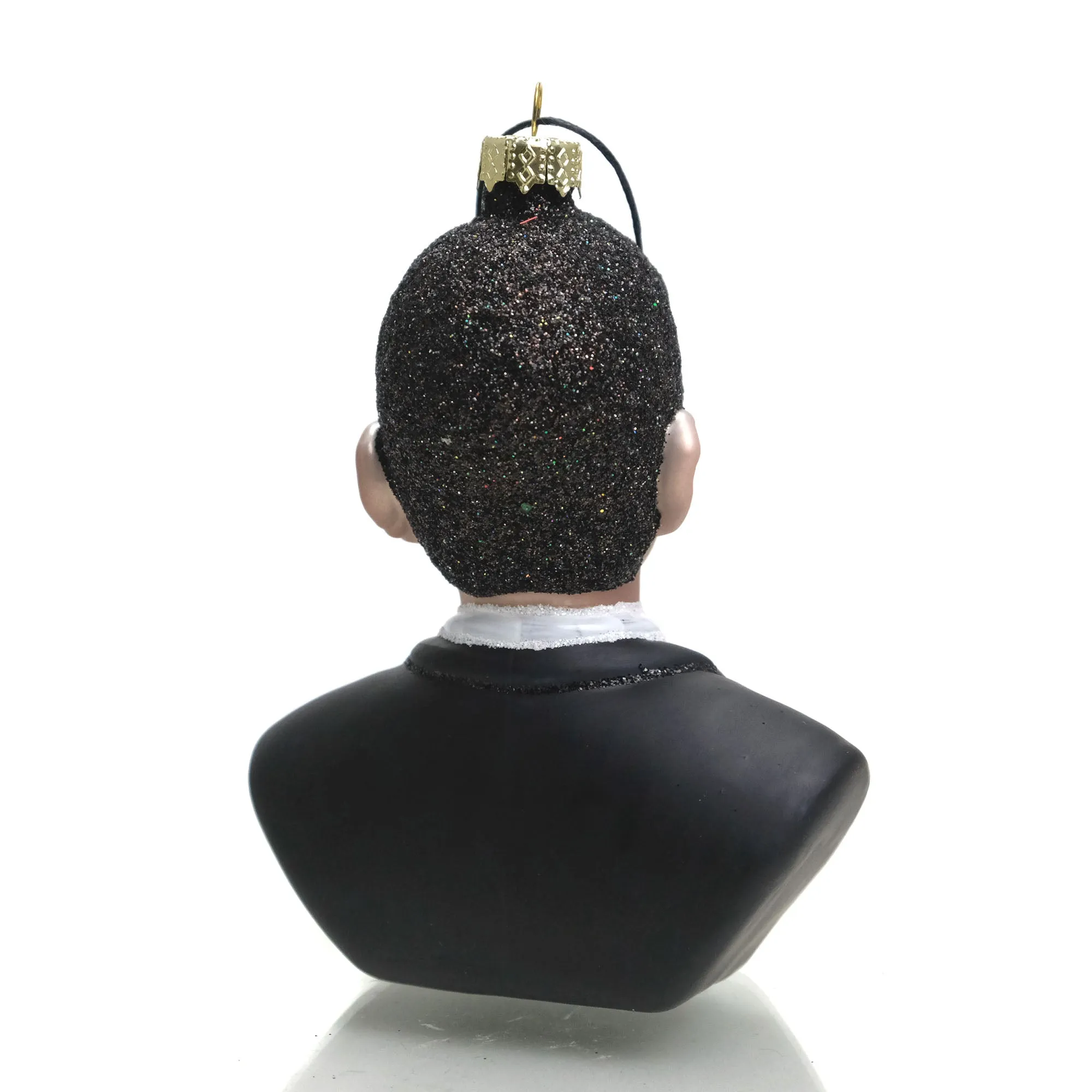 President Barack Obama Glass Ornament, Large - Image 3
