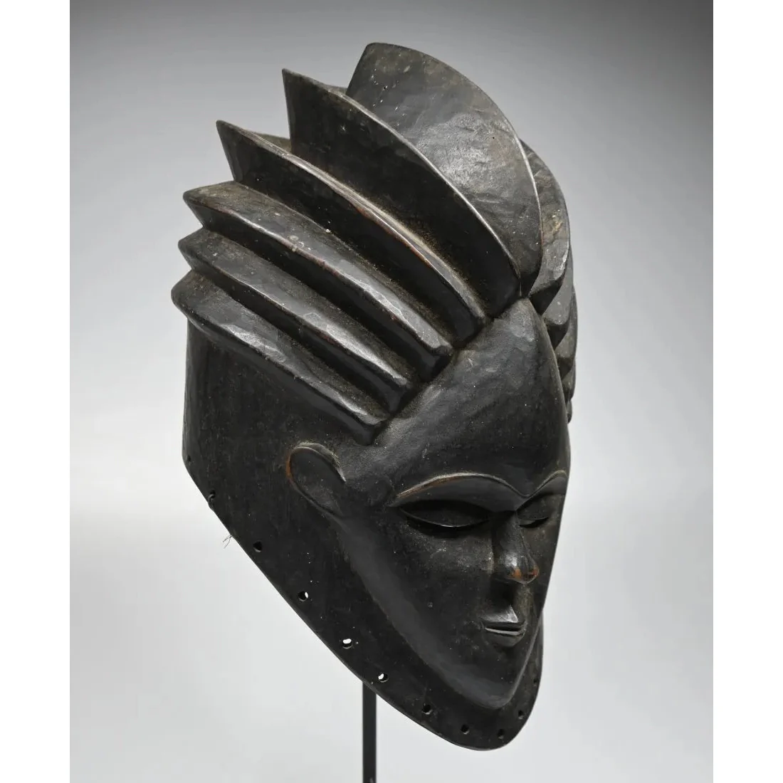 Bassa Helmet Mask, Liberia #1177 - Image 2