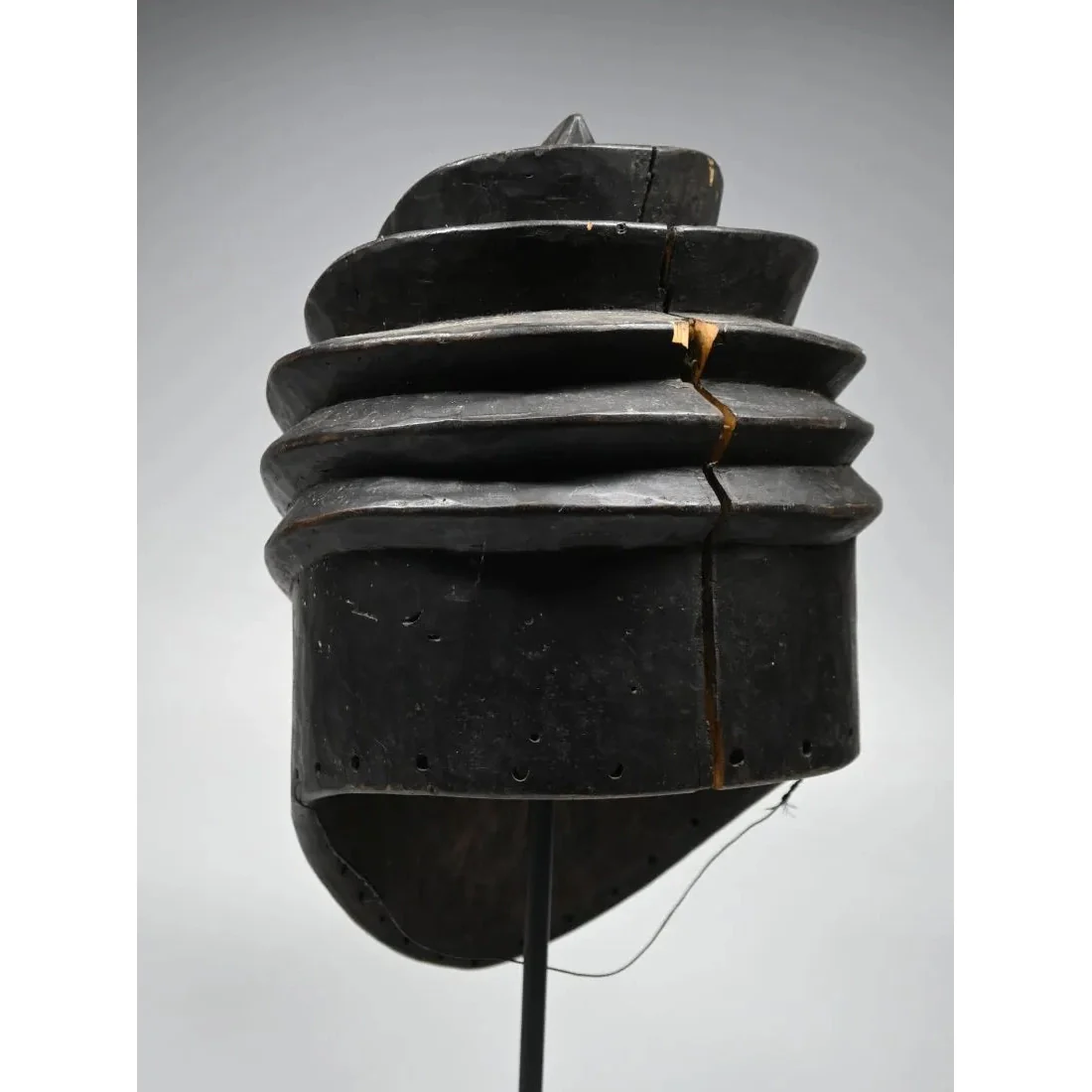 Bassa Helmet Mask, Liberia #1177 - Image 4