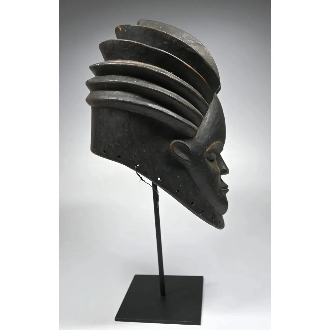 Bassa Helmet Mask, Liberia #1177 - Image 5
