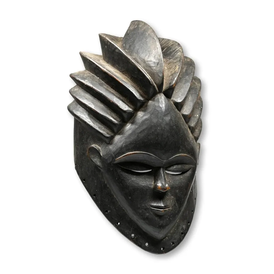 Bassa Helmet Mask, Liberia #1177 - Image 6