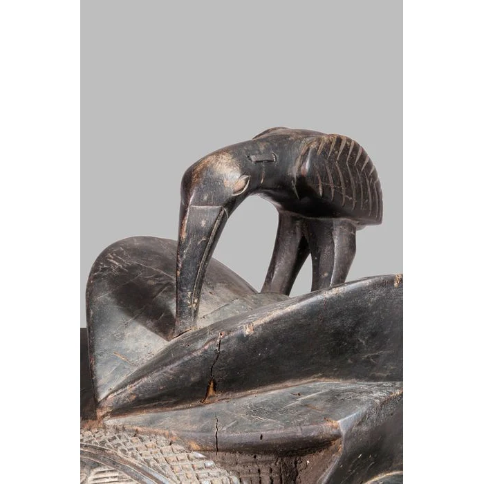 Bassa Sowei Helmet Mask, Liberia #983 - Image 13