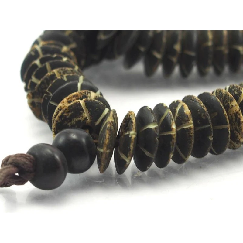Batik Cowbone Disc Mala - Image 3
