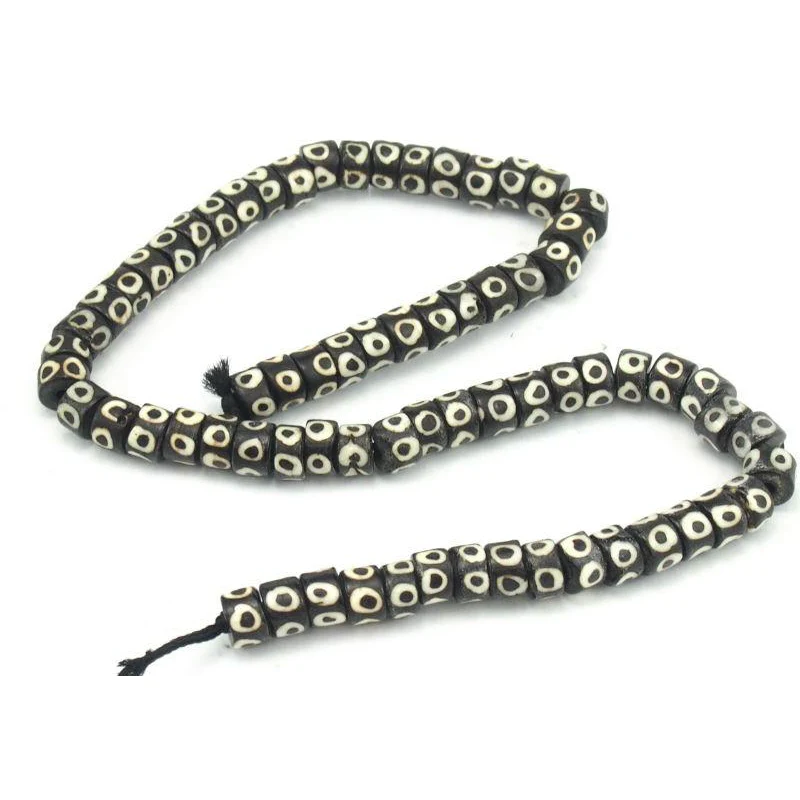 Batik Dye Bone Beads 1 - Image 2