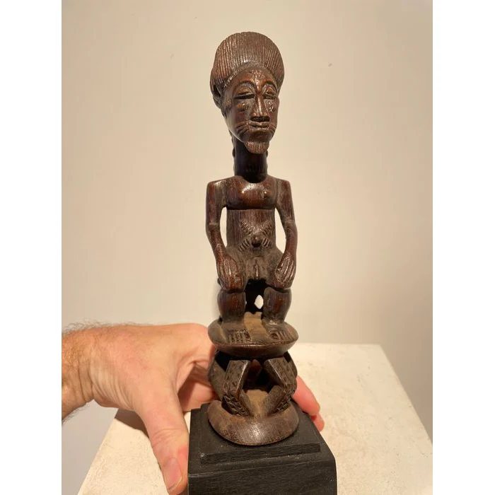 Baule Blolo Asye Usu Divination Figures / Pair , Côte d'Ivoire #883, #884 - Image 21
