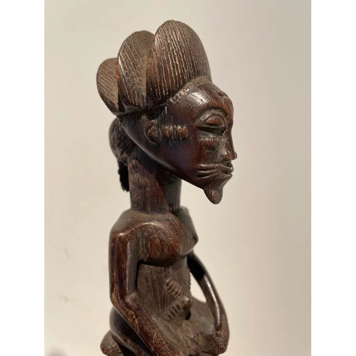 Baule Blolo Asye Usu Divination Figures / Pair , Côte d'Ivoire #883, #884 - Image 22
