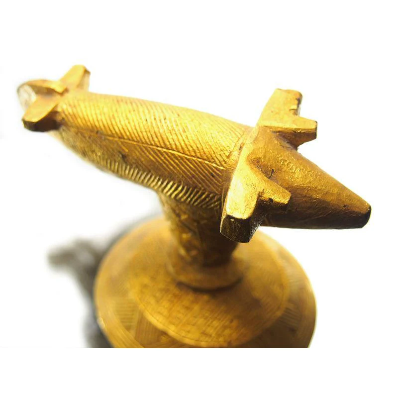 Baule Chieftain's Power Emblem/ Flywhisk Regalia Airplane Motif (2) - Image 4