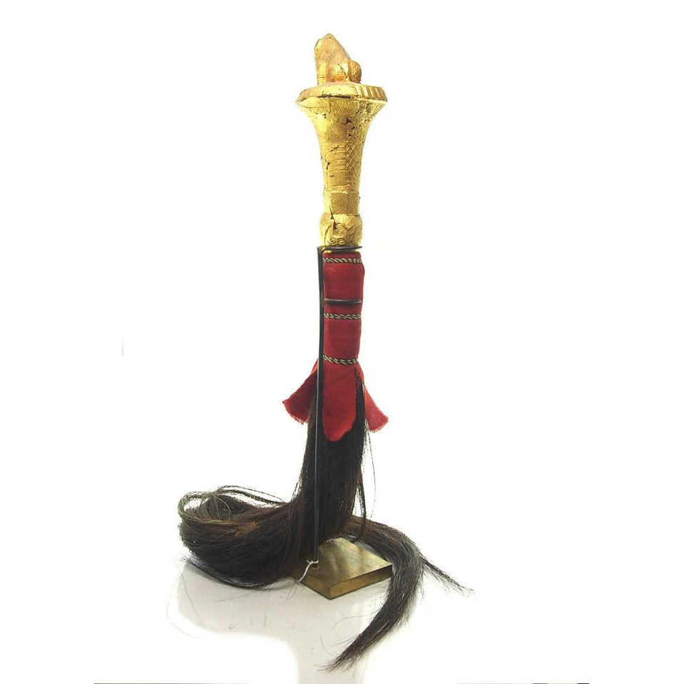 Baule Chieftain's Power Emblem/ Flywhisk Regalia Leopard Motif (3) - Image 6