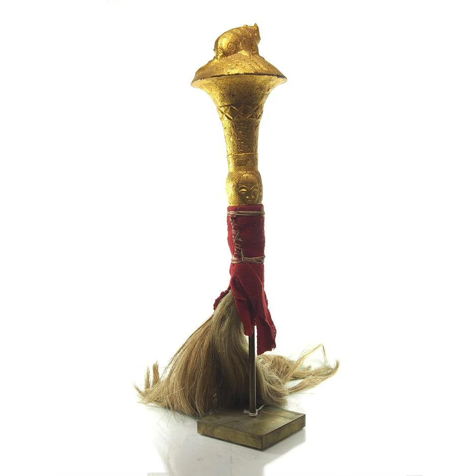 Baule Chieftain's Power Emblem/ Flywhisk Regalia Leopard Motif (4) - Image 4