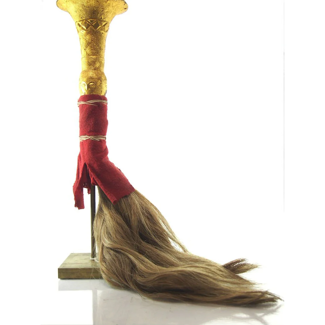 Baule Chieftain's Power Emblem/ Flywhisk Regalia Leopard Motif (4) - Image 5