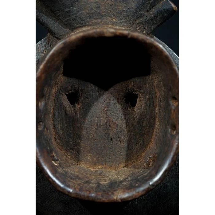 Baule Couple "Kple-Kple" Mask PAIR, Côte d'Ivoire #213, #214 - Image 14