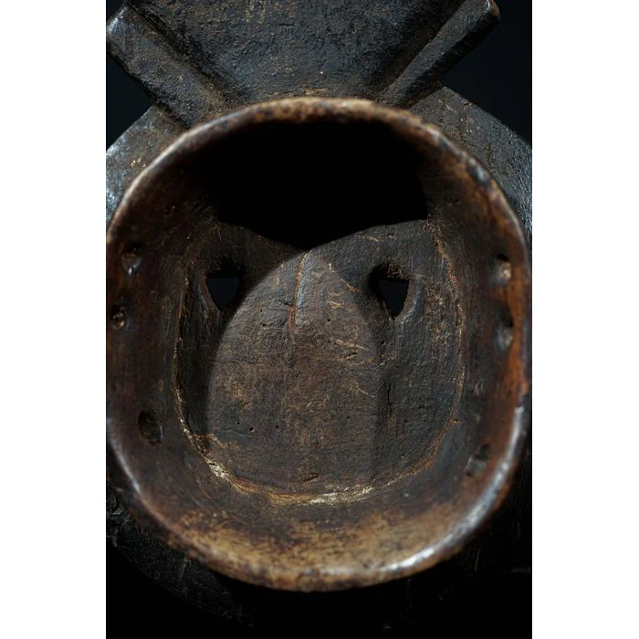 Baule Couple "Kple-Kple" Mask PAIR, Côte d'Ivoire #213, #214 - Image 15