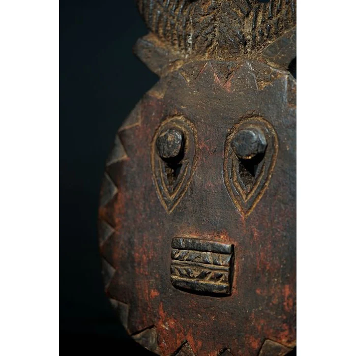 Baule Couple "Kple-Kple" Mask PAIR, Côte d'Ivoire #213, #214 - Image 18