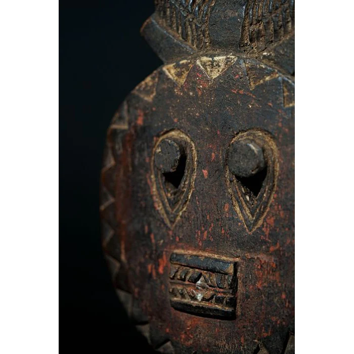 Baule Couple "Kple-Kple" Mask PAIR, Côte d'Ivoire #213, #214 - Image 19