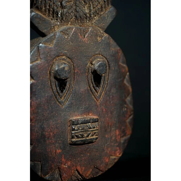 Baule Couple "Kple-Kple" Mask PAIR, Côte d'Ivoire #213, #214 - Image 20