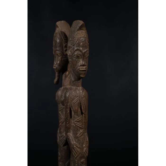 Baule Couple Divination Sculpture, Ivory Coast - Image 11
