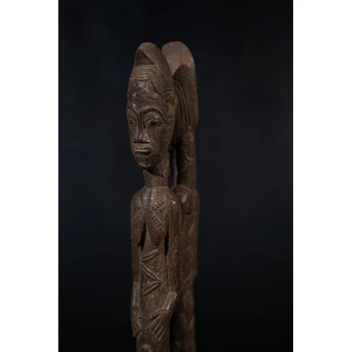 Baule Couple Divination Sculpture, Ivory Coast - Image 12