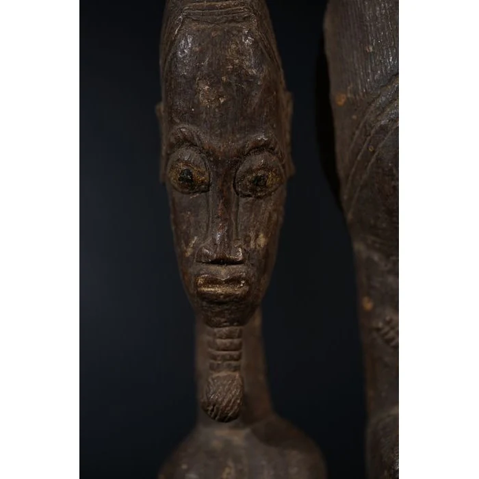 Baule Couple Divination Sculpture, Ivory Coast - Image 18