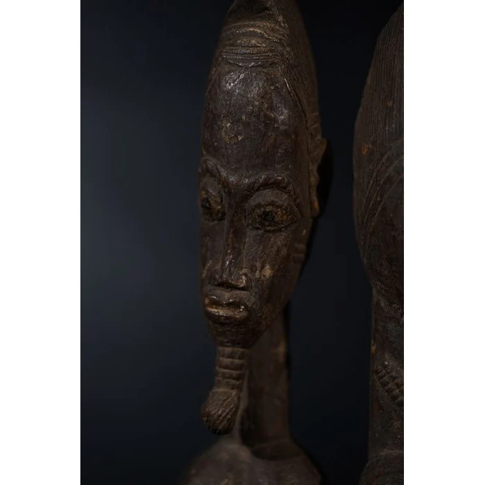 Baule Couple Divination Sculpture, Ivory Coast - Image 21