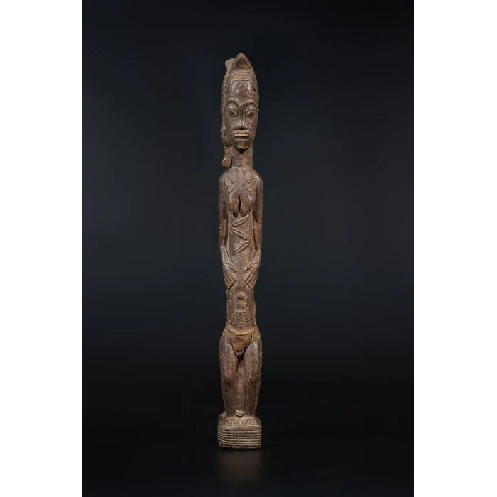 Baule Couple Divination Sculpture, Ivory Coast - Image 4