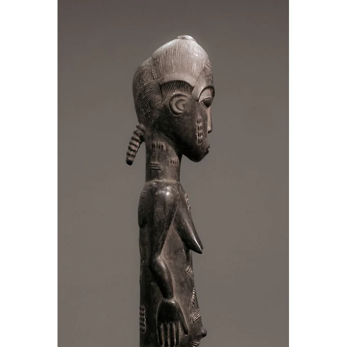 Baule Female Sculpture, Ivory Coast #789 - Image 10