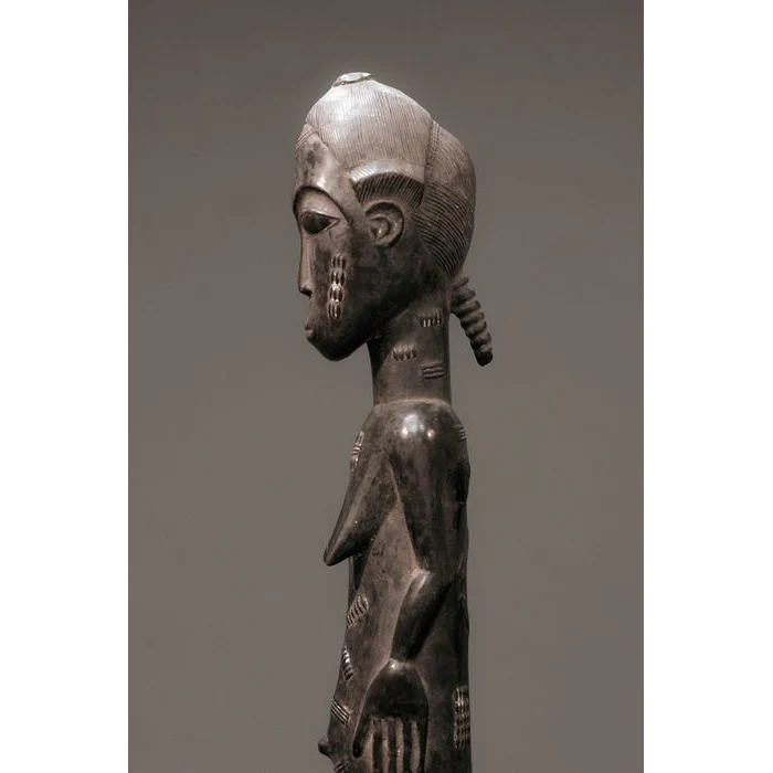 Baule Female Sculpture, Ivory Coast #789 - Image 12