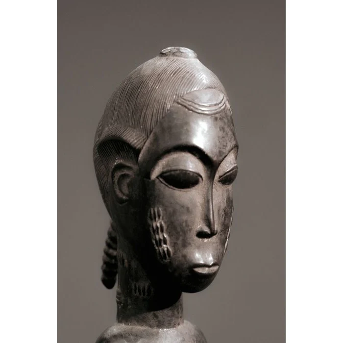 Baule Female Sculpture, Ivory Coast #789 - Image 14