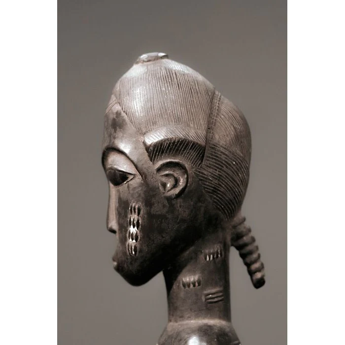 Baule Female Sculpture, Ivory Coast #789 - Image 17