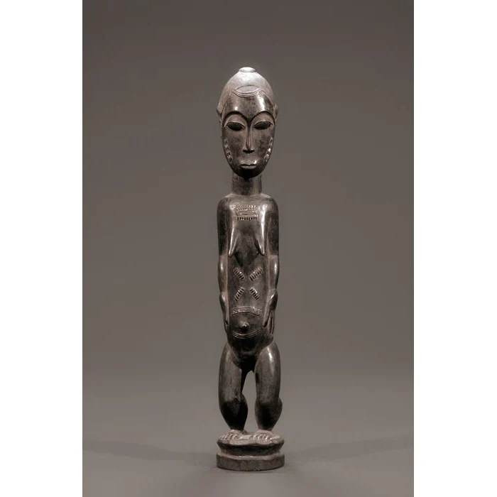 Baule Female Sculpture, Ivory Coast #789 - Image 2