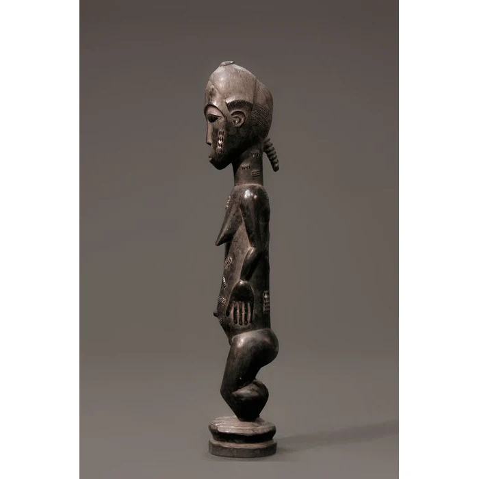 Baule Female Sculpture, Ivory Coast #789 - Image 5
