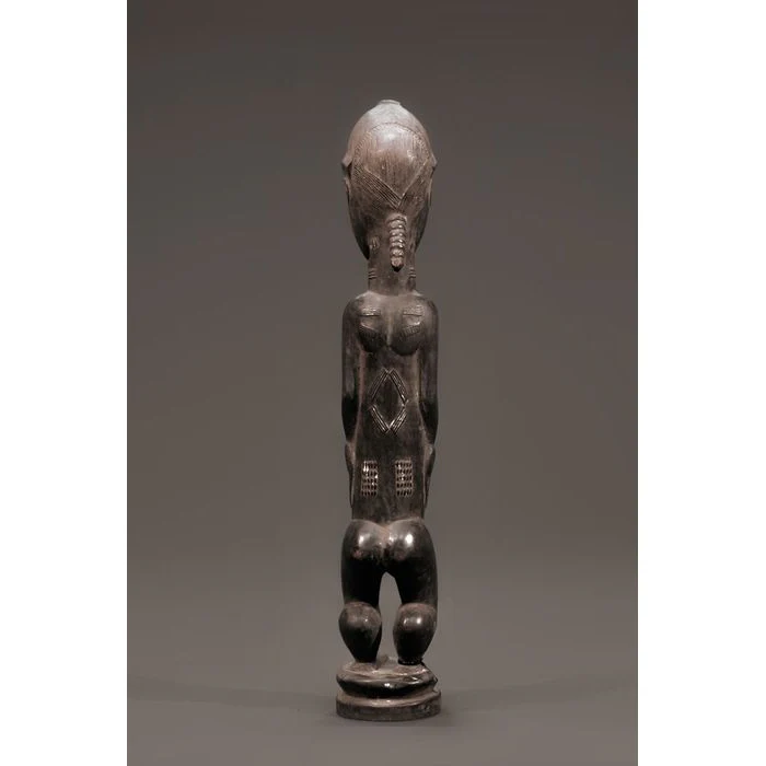 Baule Female Sculpture, Ivory Coast #789 - Image 6