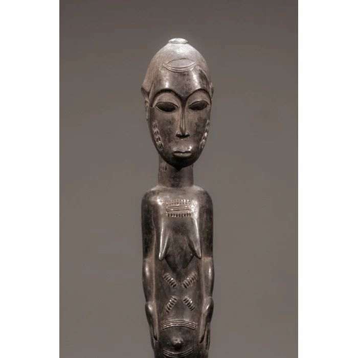 Baule Female Sculpture, Ivory Coast #789 - Image 8