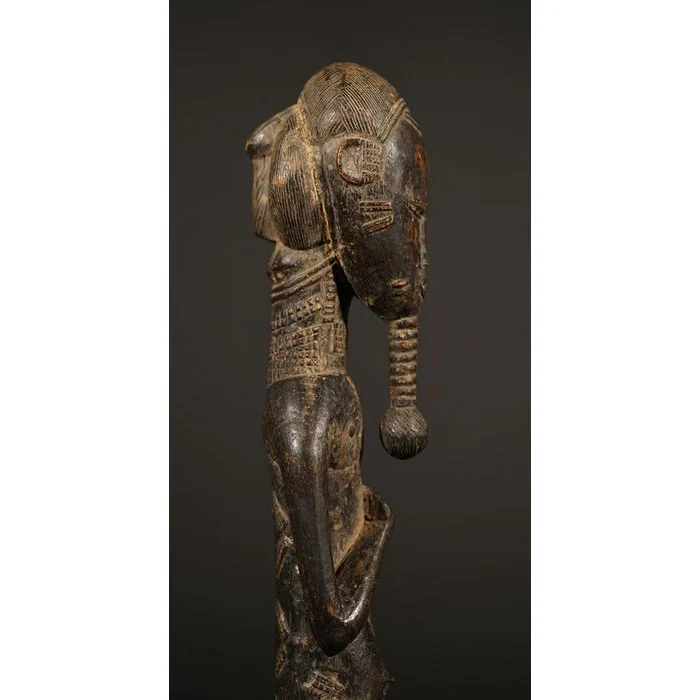 Baule Male Blolo Divination Figure, Côte d'Ivoire #788 - Image 10