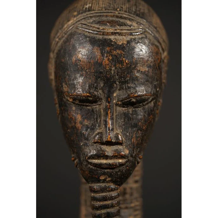 Baule Male Blolo Divination Figure, Côte d'Ivoire #788 - Image 12