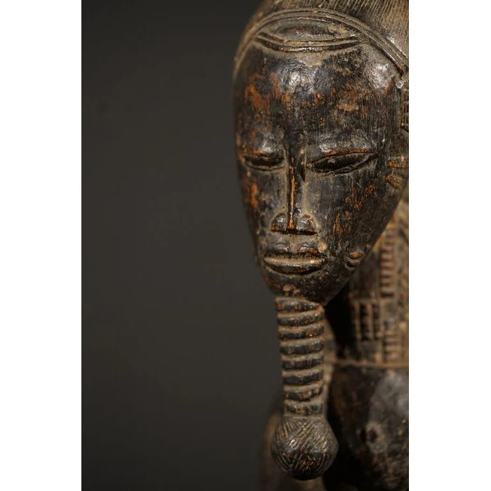 Baule Male Blolo Divination Figure, Côte d'Ivoire #788 - Image 14