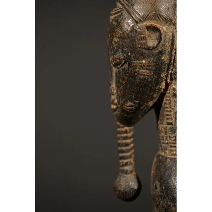 Baule Male Blolo Divination Figure, Côte d'Ivoire #788 - Image 16