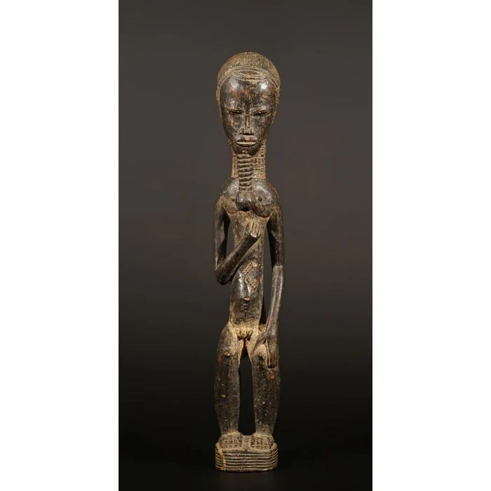 Baule Male Blolo Divination Figure, Côte d'Ivoire #788 - Image 2