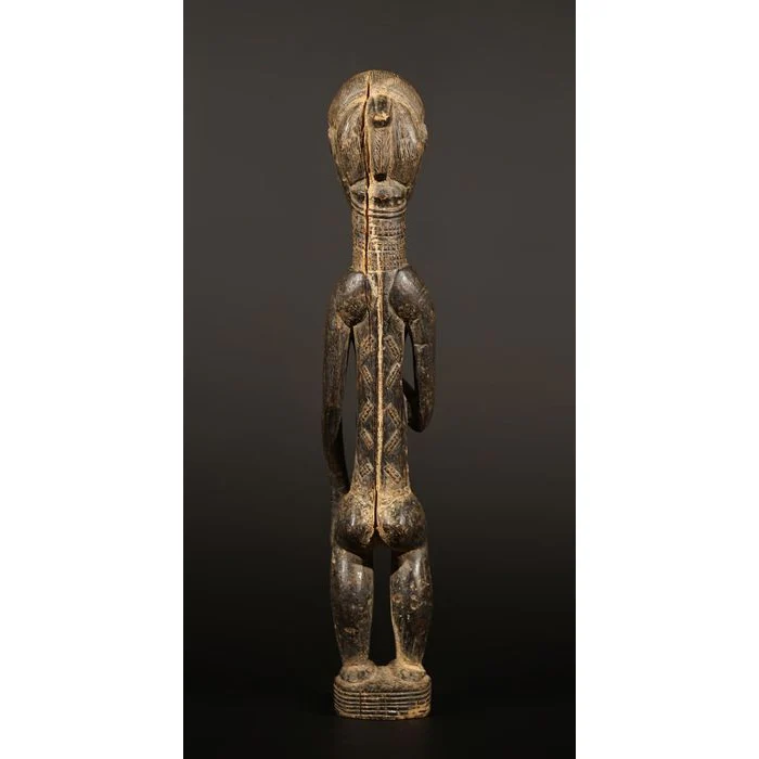 Baule Male Blolo Divination Figure, Côte d'Ivoire #788 - Image 6
