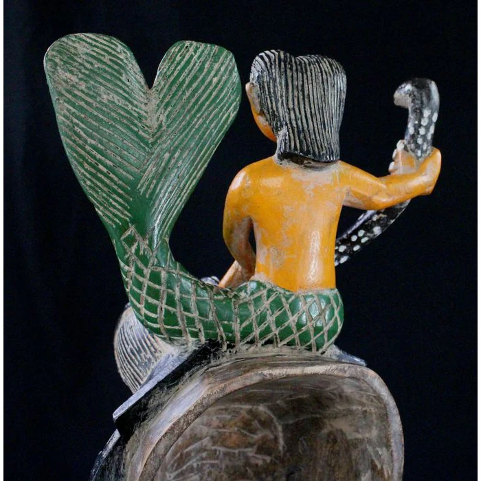 Baule Mami Wata Mask, Côte d'Ivoire #432 - Image 10