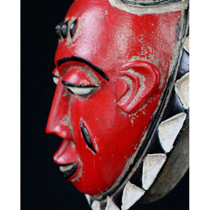 Baule Mami Wata Mask, Côte d'Ivoire #432 - Image 12