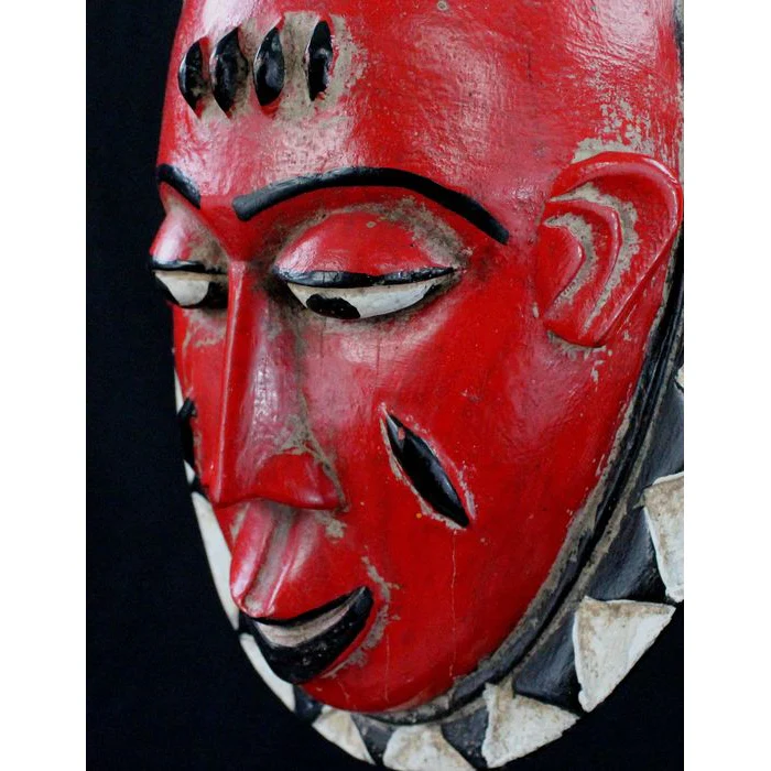 Baule Mami Wata Mask, Côte d'Ivoire #432 - Image 13