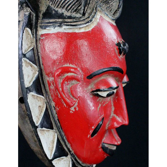 Baule Mami Wata Mask, Côte d'Ivoire #432 - Image 14