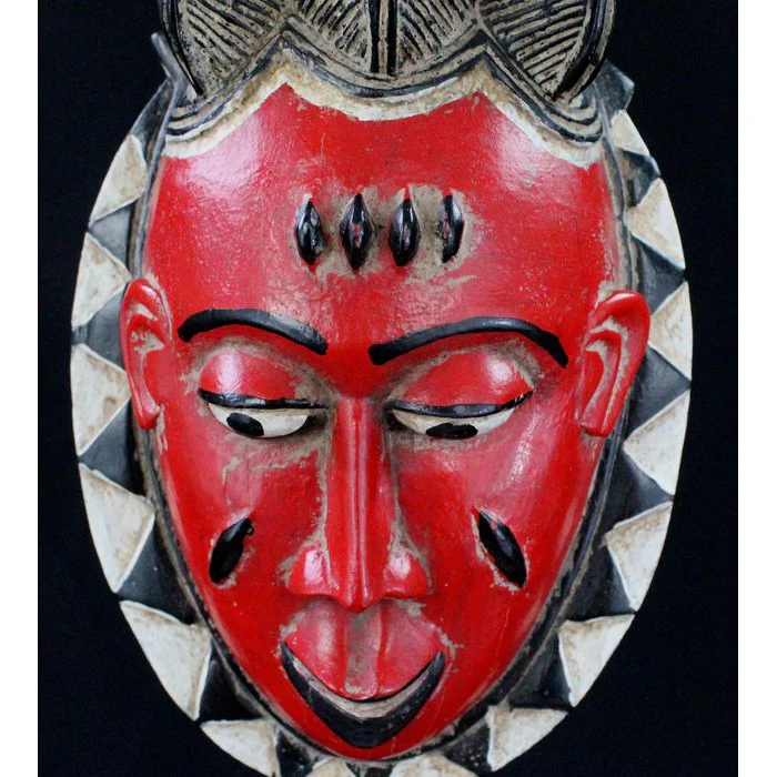 Baule Mami Wata Mask, Côte d'Ivoire #432 - Image 16