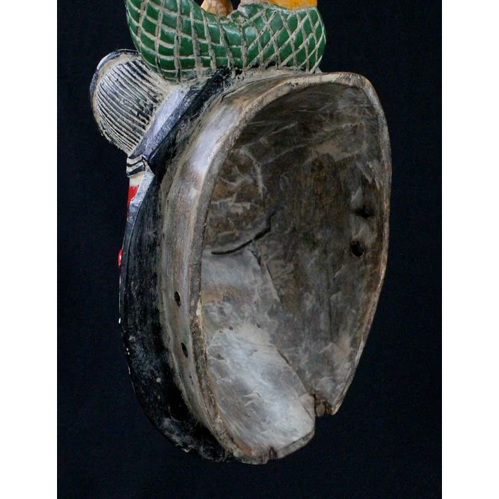 Baule Mami Wata Mask, Côte d'Ivoire #432 - Image 18