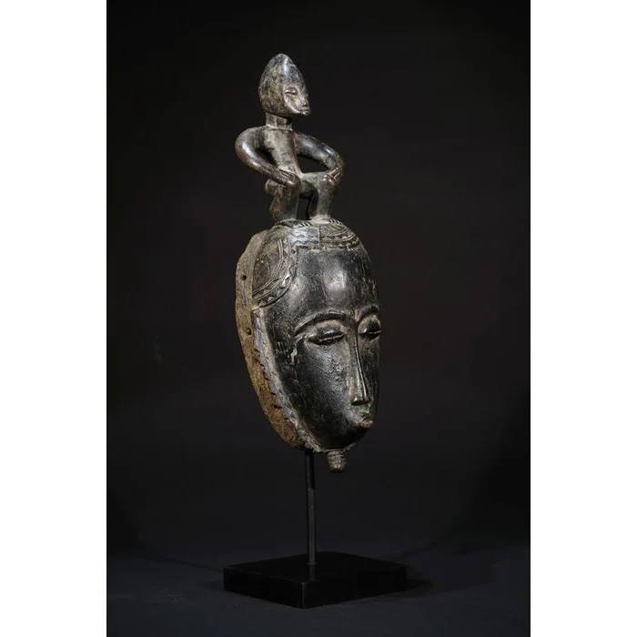 Baule / Yaure Mask, Côte d'Ivoire #204 - Image 3