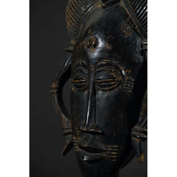 Ligbe / Baule Mask, Ivory Coast - Image 7